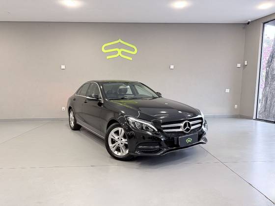 MERCEDES-BENZ C 180 1.6 CGI EXCLUSIVE 16V TURBO GASOLINA 4P AUTOMÁTICO MERCEDES-BENZ C 180 1.6 CGI EXCLUSIVE 16V TURBO GASOLINA 4P AUTOMÁTICO